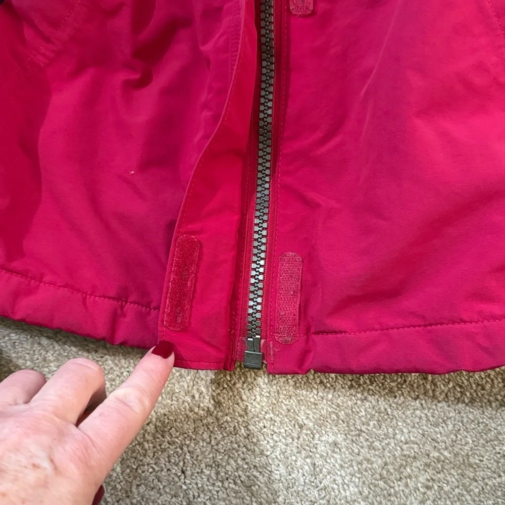 Lands' End squall Raspberry winter coat - Picture 5 of 7
